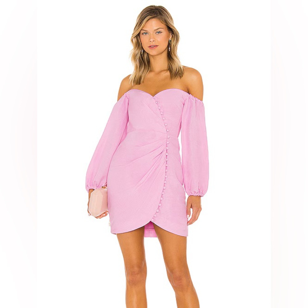 Camilla Dress in Pop Pink